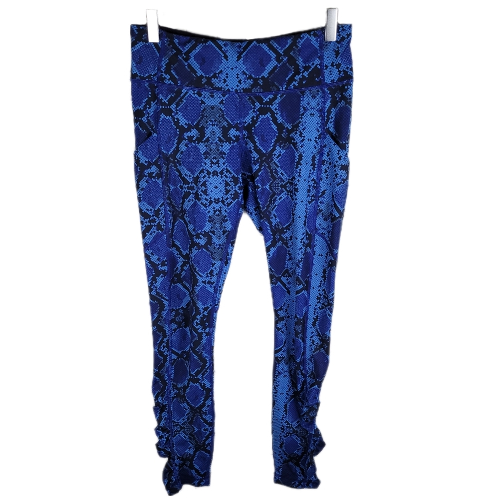 LULULEMON | Speed 4 tight full-on luxtreme snake print athletic run leggings